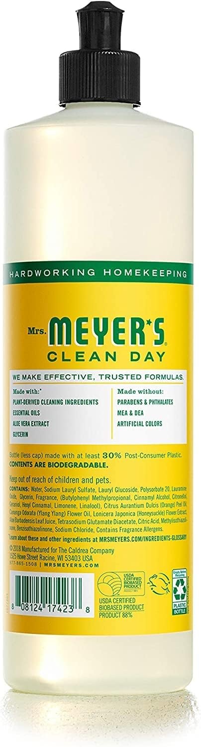 image:imageMRS MEYERS CLEAN DAY Liquid Dish Soap Acorn Spice 16 fl oz 3 Pack16 Fl Oz Pack of 3