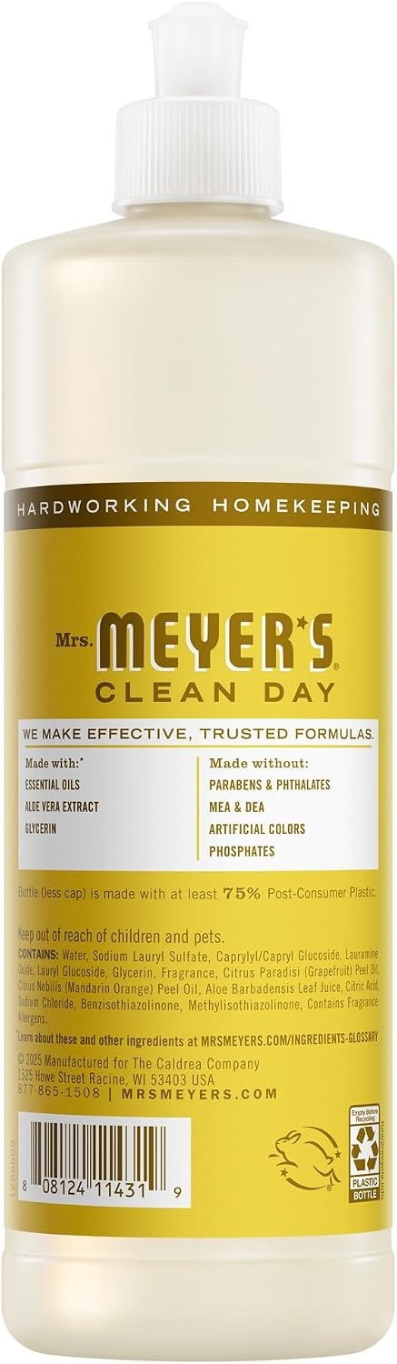 image:imageMRS MEYERS CLEAN DAY Liquid Dish Soap Acorn Spice 16 fl oz 3 Pack16 Fl Oz Pack of 3