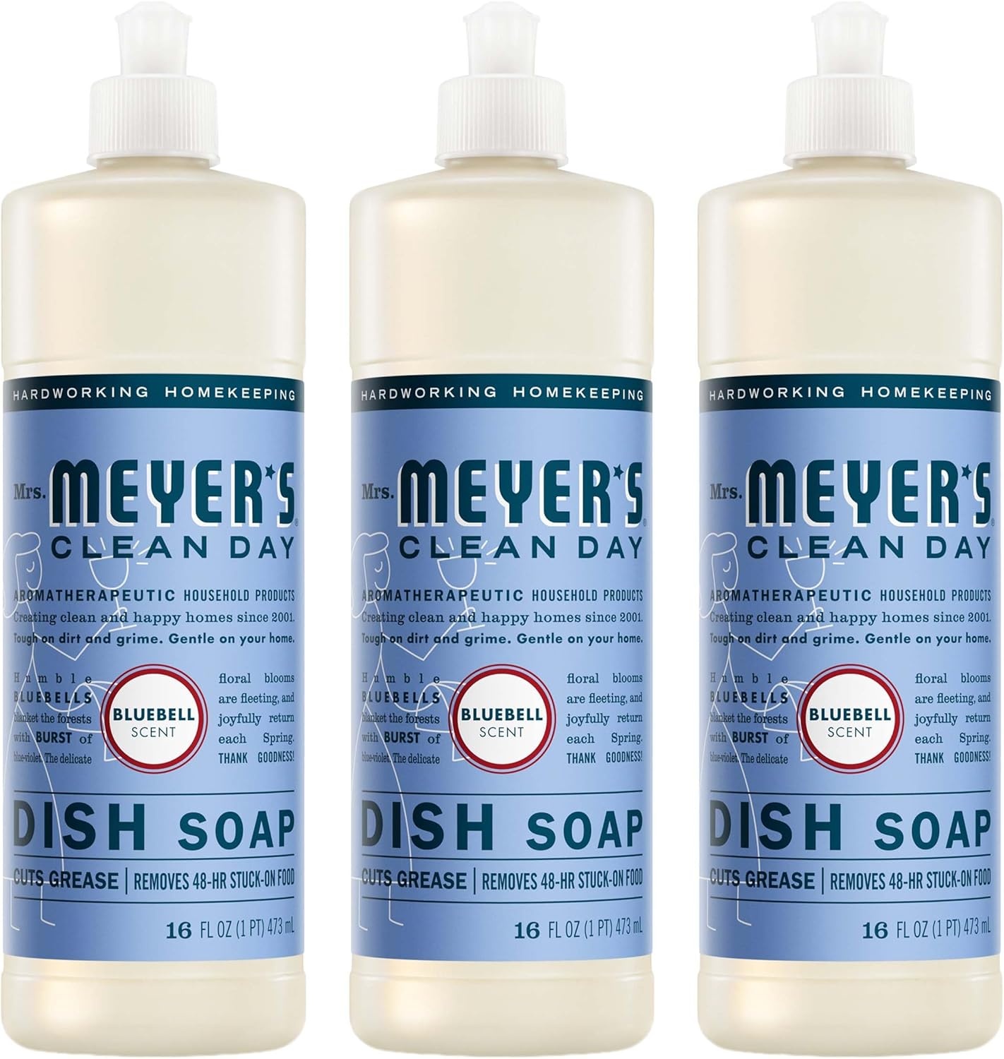 image:imageMRS MEYERS CLEAN DAY Liquid Dish Soap Acorn Spice 16 fl oz 3 Pack16 Fl Oz Pack of 3