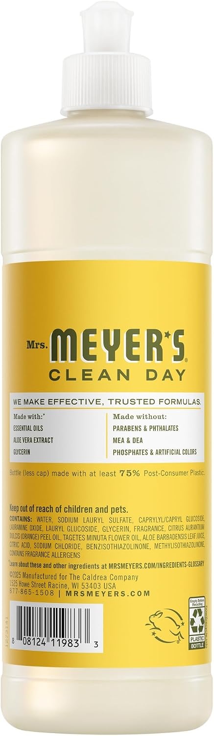 image:imageMRS MEYERS CLEAN DAY Liquid Dish Soap Acorn Spice 16 fl oz 3 Pack16 Fl Oz Pack of 3