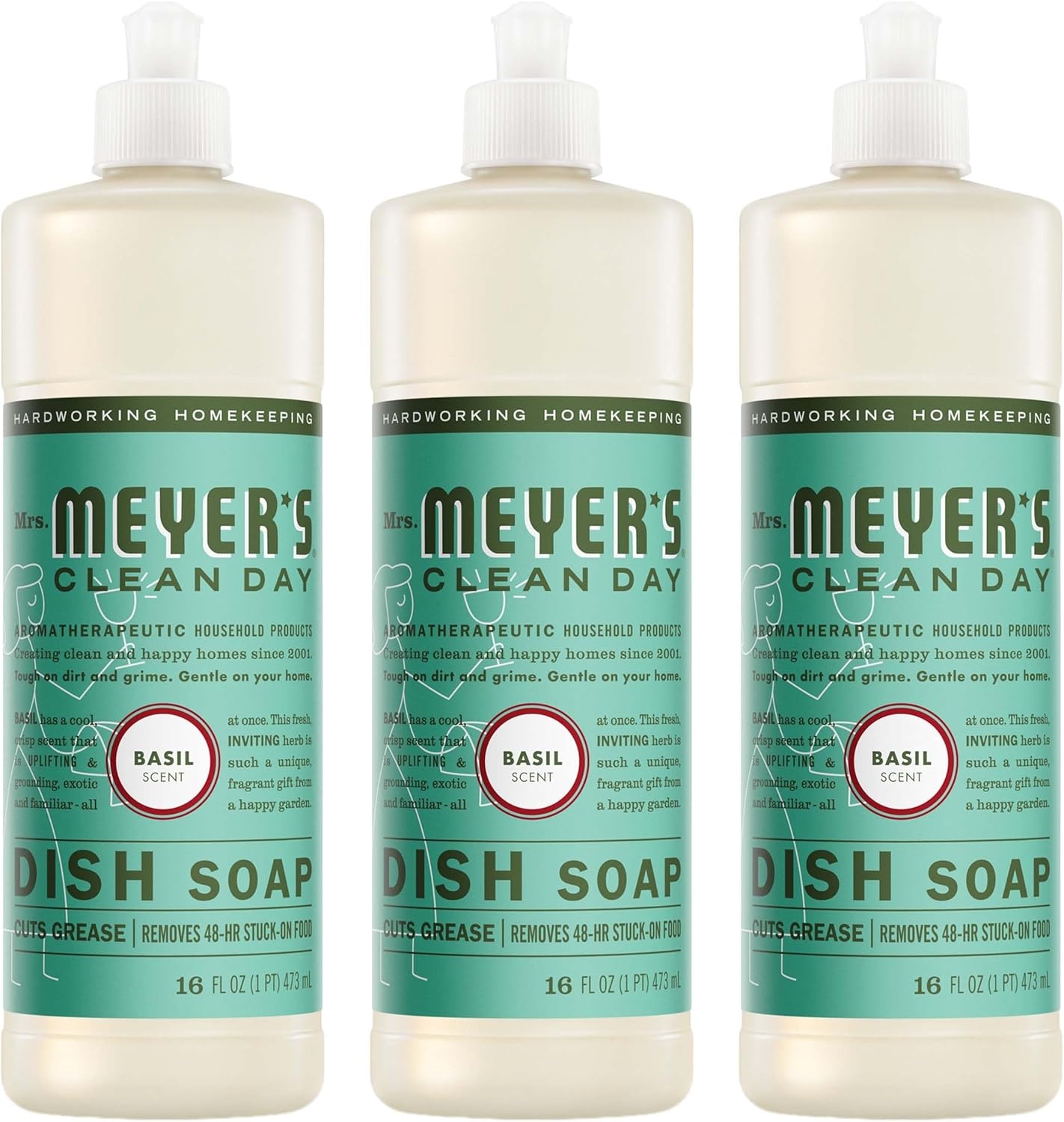 image:imageMRS MEYERS CLEAN DAY Liquid Dish Soap Acorn Spice 16 fl oz 3 Pack16 Fl Oz Pack of 3