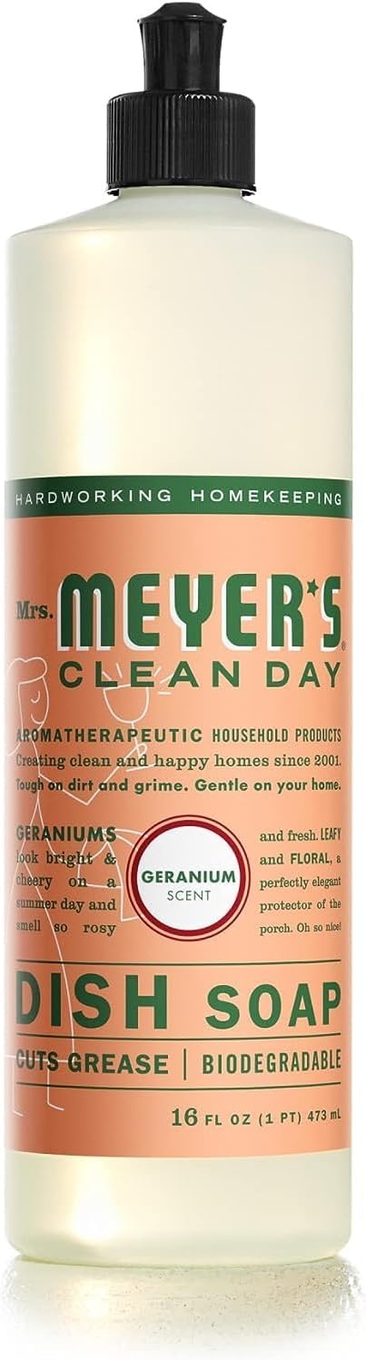 image:imageMRS MEYERS CLEAN DAY Liquid Dish Soap Acorn Spice 16 fl oz 3 Pack267 Fl Oz Pack of 6