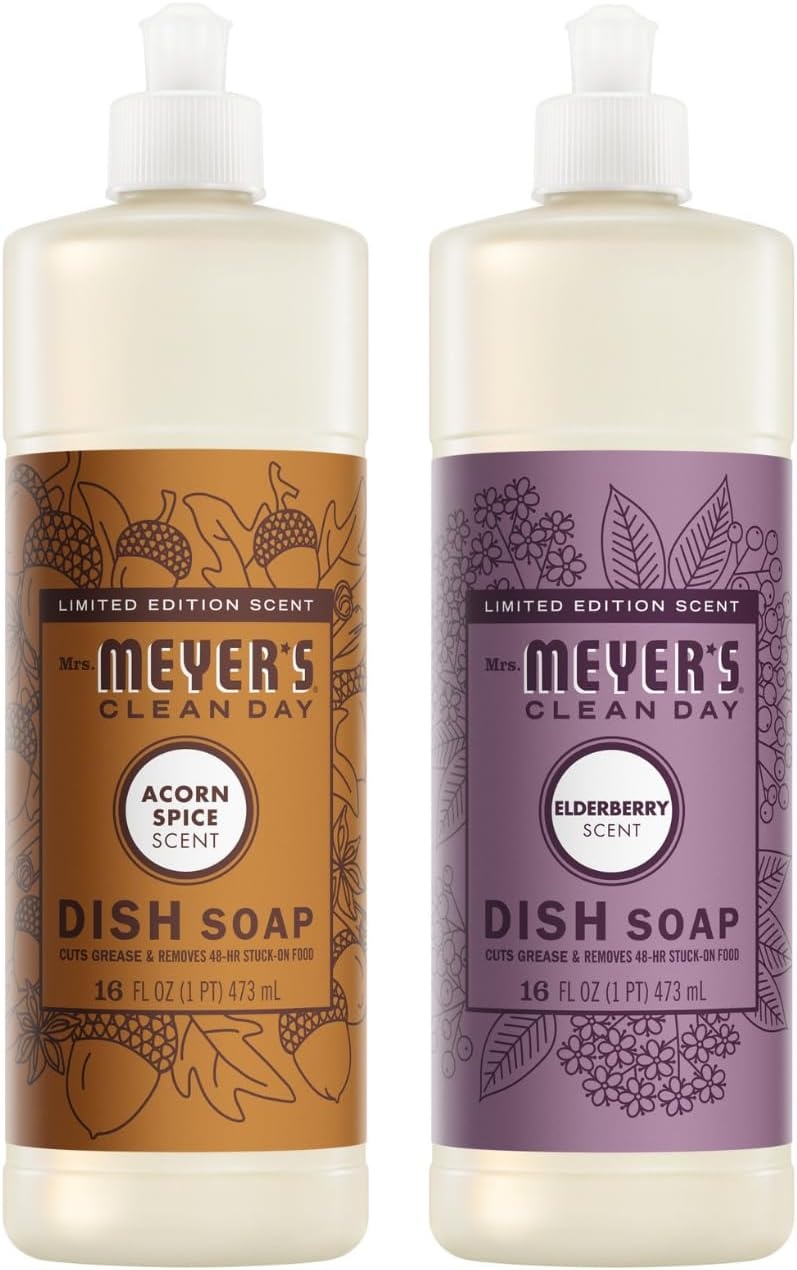 image:imageMRS MEYERS CLEAN DAY Liquid Dish Soap Acorn Spice 16 fl oz 3 Pack32 Fl Oz Pack of 1