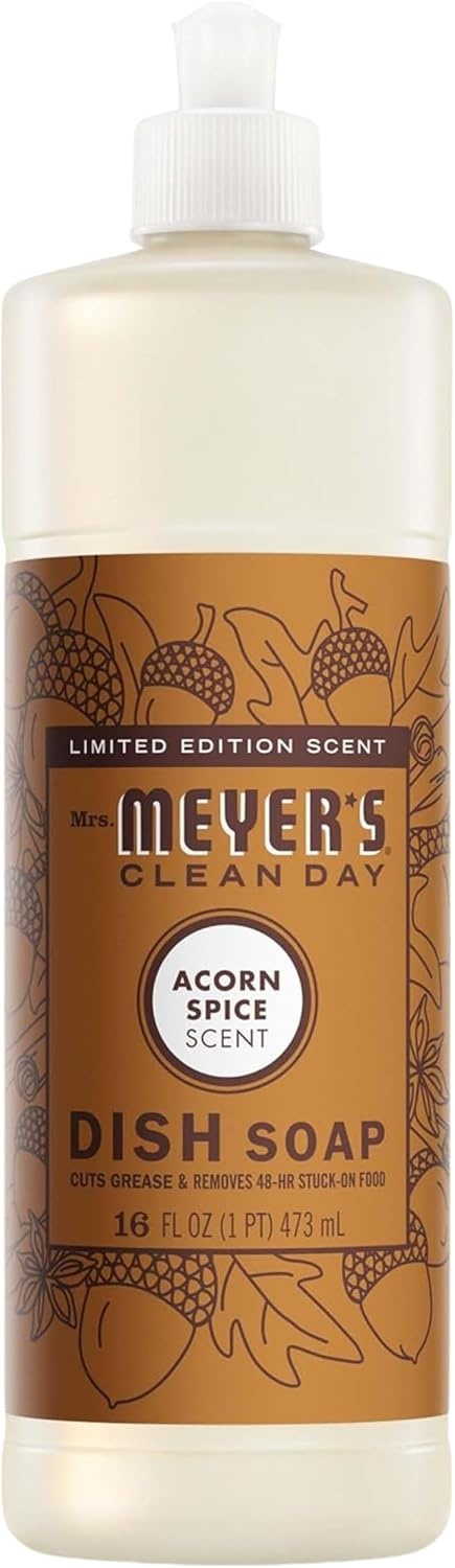 image:imageMRS MEYERS CLEAN DAY Liquid Dish Soap Acorn Spice 16 fl oz 3 Pack32 Fl Oz Pack of 1