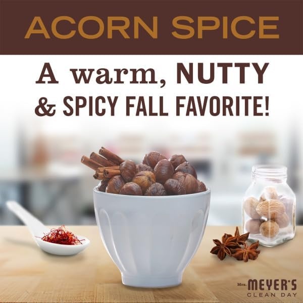 image:imageMRS MEYERS CLEAN DAY Liquid Dish Soap Acorn Spice 16 fl oz 3 Pack48 Fl Oz Pack of 1