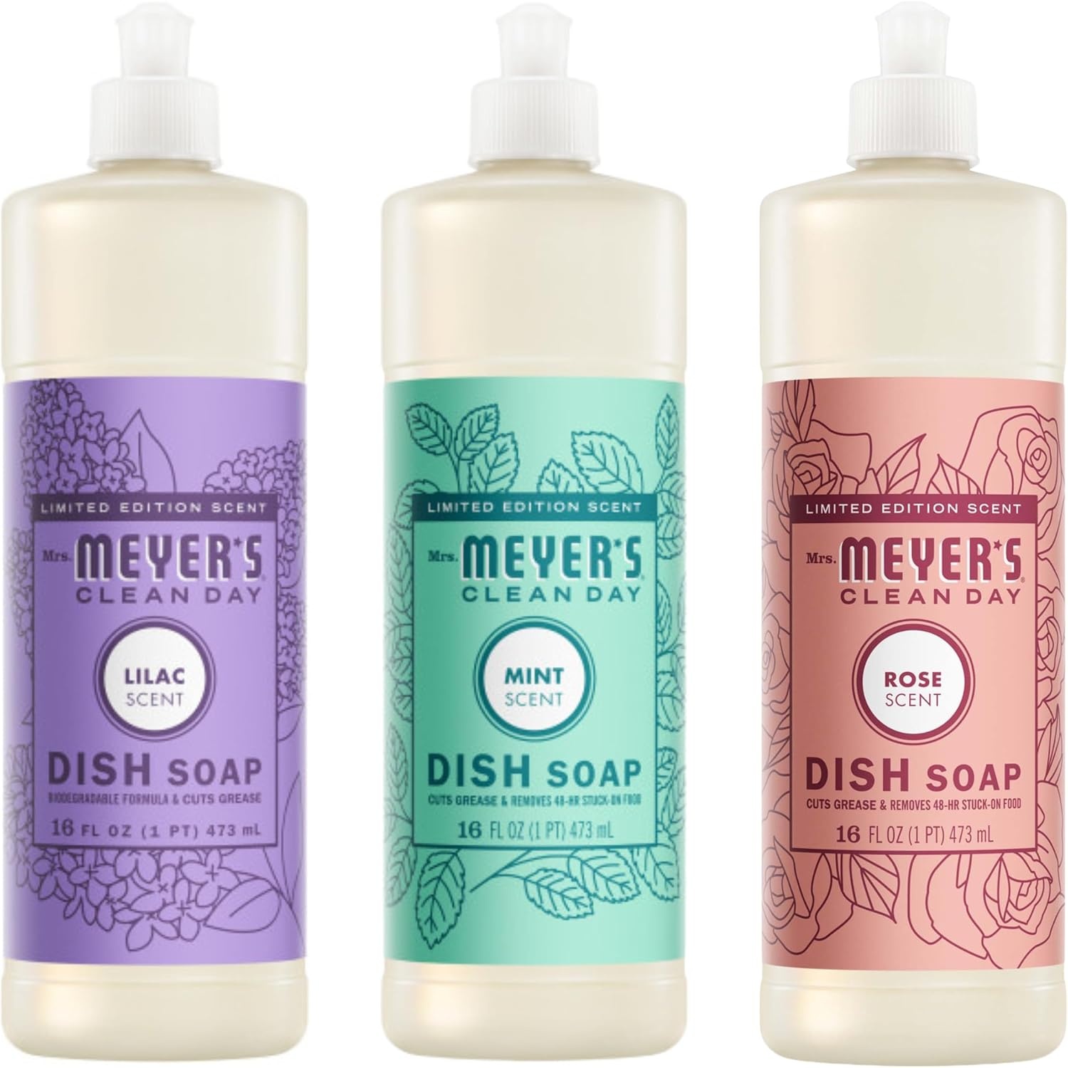image:imageMRS MEYERS CLEAN DAY Liquid Dish Soap Acorn Spice 16 fl oz 3 Pack48 Fl Oz Pack of 1