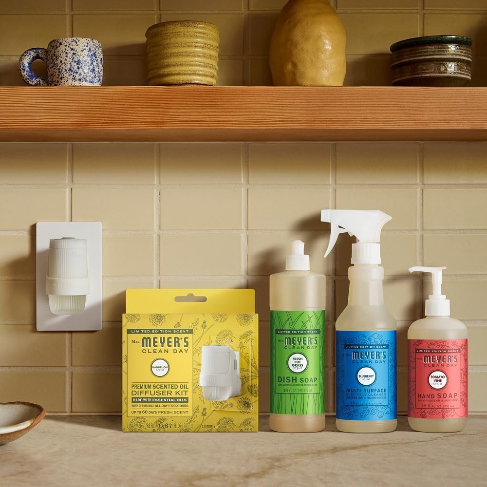 image:imageMRS MEYERS CLEAN DAY Liquid Dish Soap Dandelion 16 fl oz 3 PackFresh Cut Grass