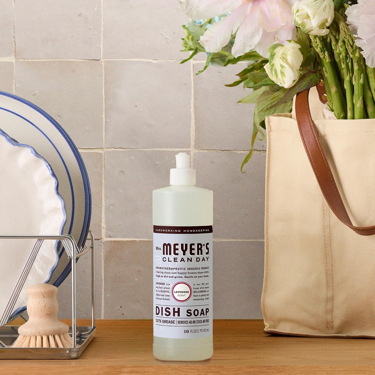image:imageMRS MEYERS CLEAN DAY Liquid Dish Soap Geranium 16 Fl OzLavender