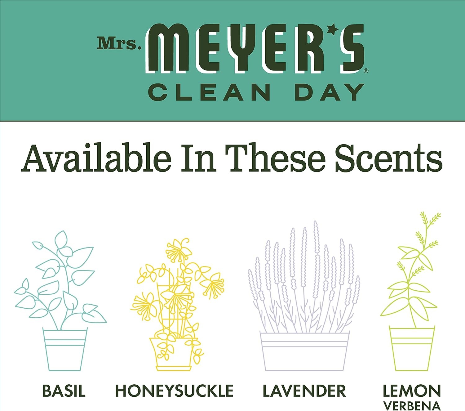 image:imageMRS MEYERS CLEAN DAY Liquid Fabric Softener Basil 32 fl oz