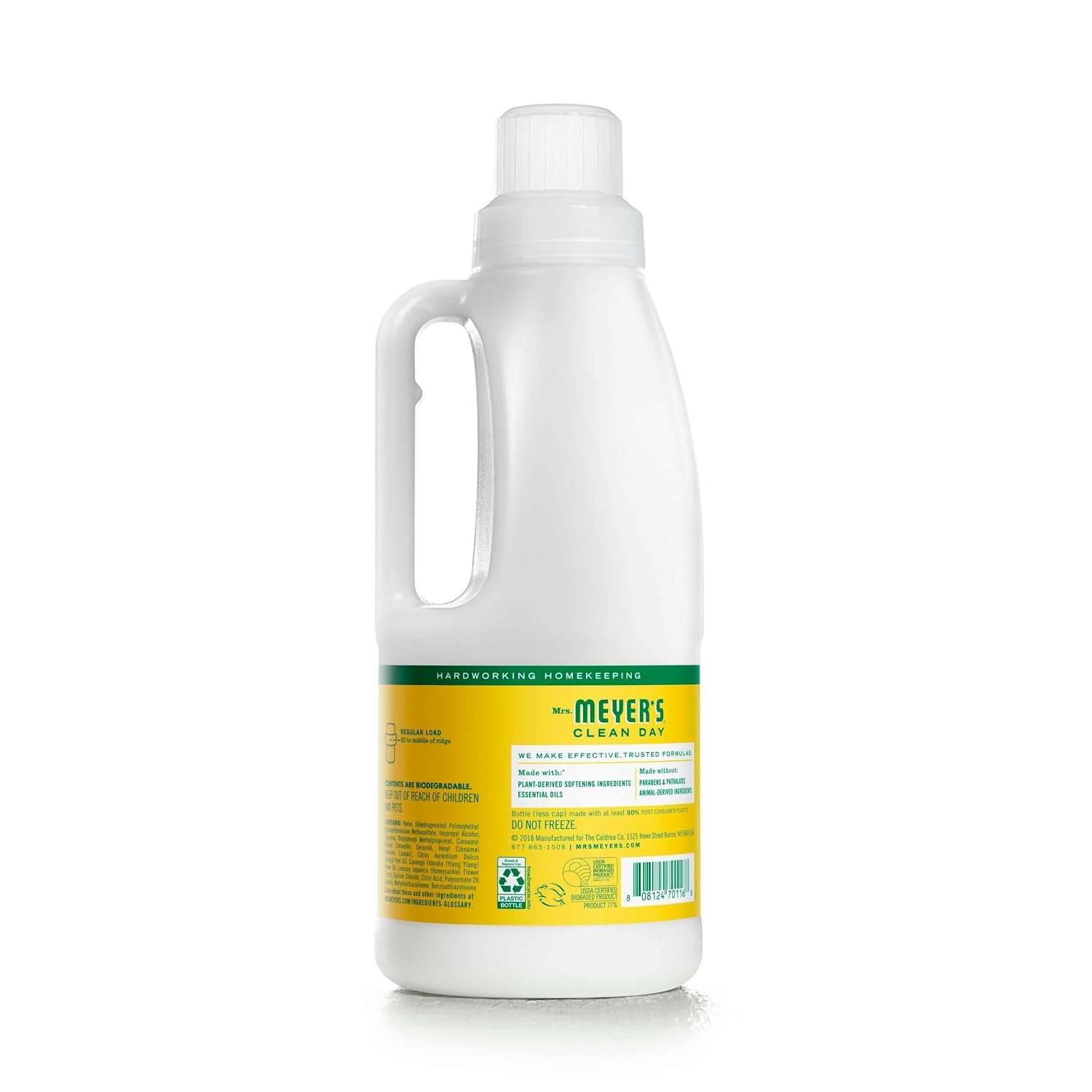 image:imageMRS MEYERS CLEAN DAY Liquid Fabric Softener Honeysuckle 32 fl ozHoneysuckle