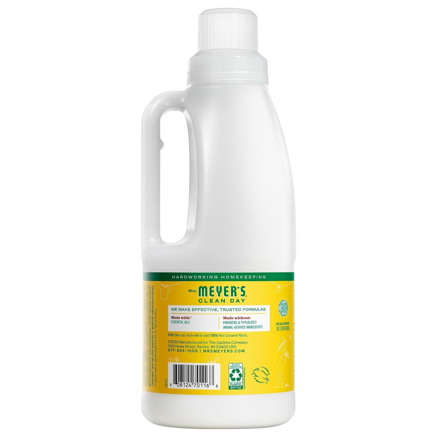 image:imageMRS MEYERS CLEAN DAY Liquid Fabric Softener Honeysuckle 32 fl ozHoneysuckle