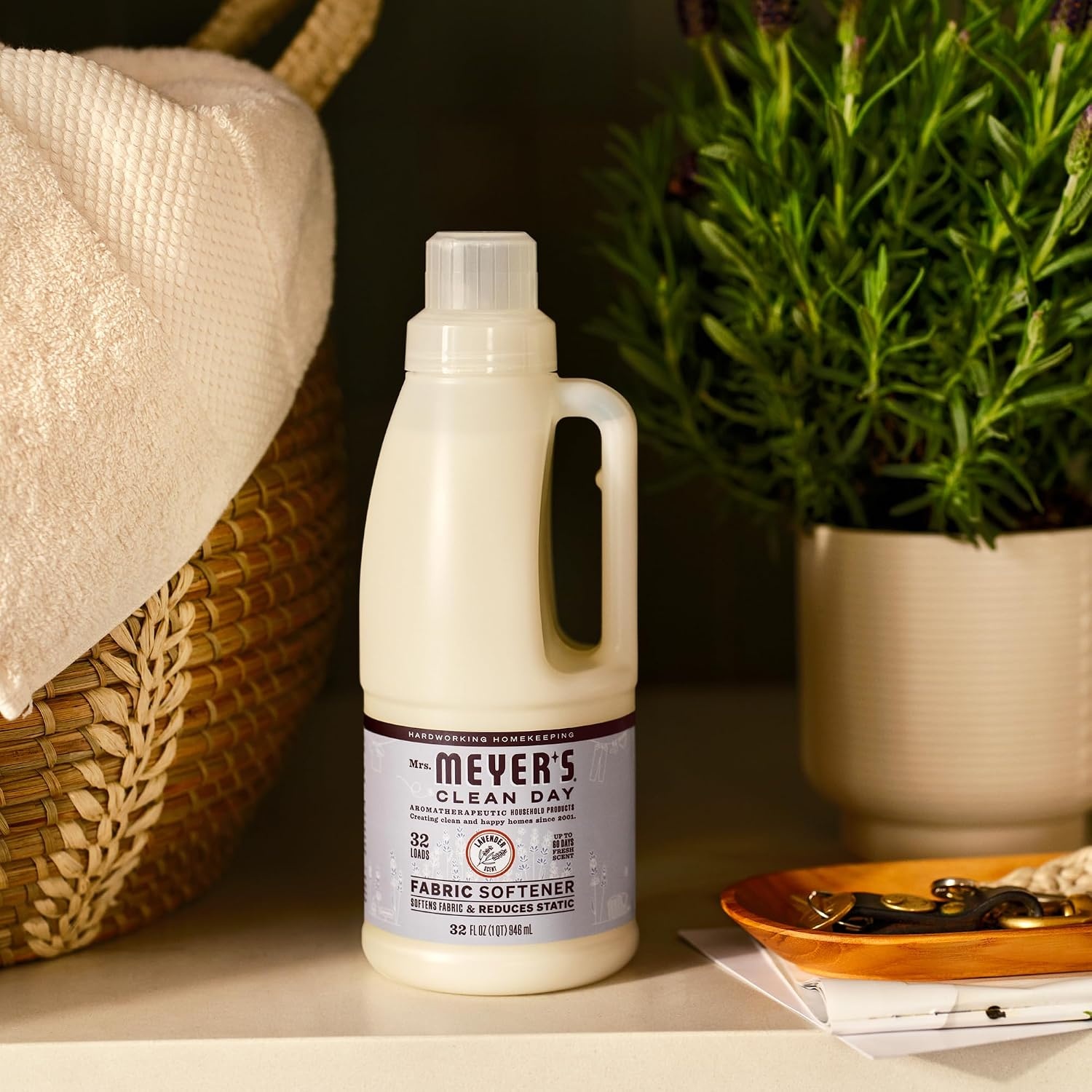 image:imageMRS MEYERS CLEAN DAY Liquid Fabric Softener Honeysuckle 32 fl ozLavender