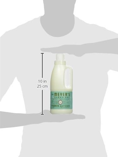 image:imageMRS MEYERS CLEAN DAY Liquid Fabric Softener Infused with Essential Oils Paraben Free Basil 32 oz 32 Loads