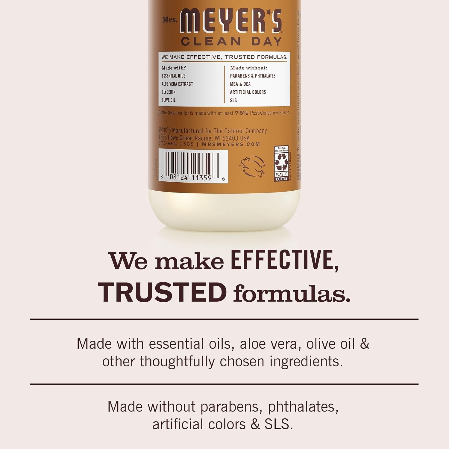 image:imageMRS MEYERS CLEAN DAY Liquid Hand Soap Apple Cider 125 fl oz 3 PackAcorn Spice