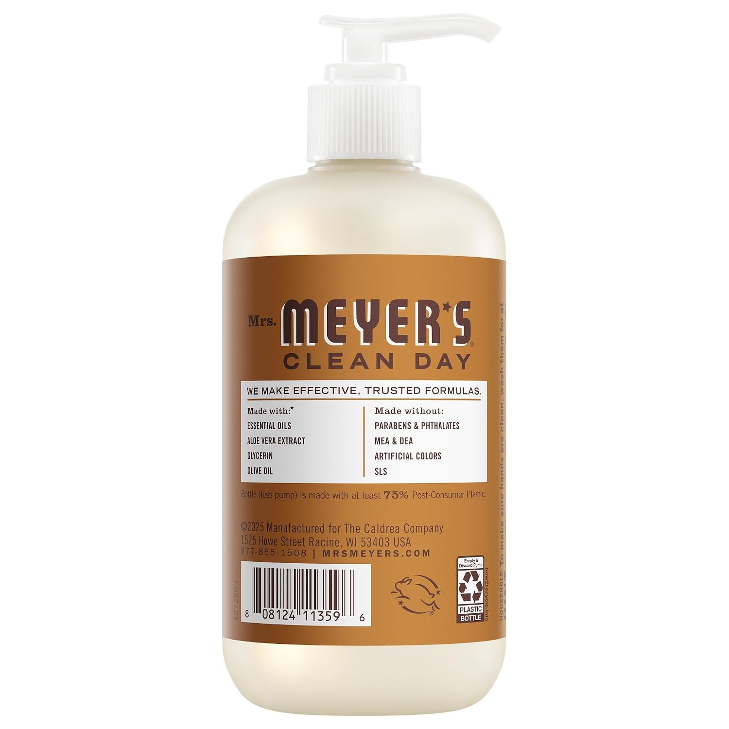 image:imageMRS MEYERS CLEAN DAY Liquid Hand Soap Apple Cider 125 fl oz 3 PackAcorn Spice