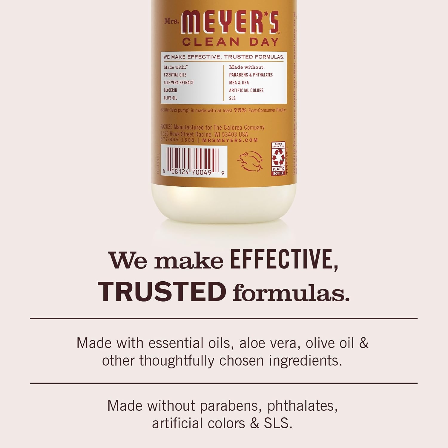 image:imageMRS MEYERS CLEAN DAY Liquid Hand Soap Apple Cider 125 fl oz 3 PackApple Cider
