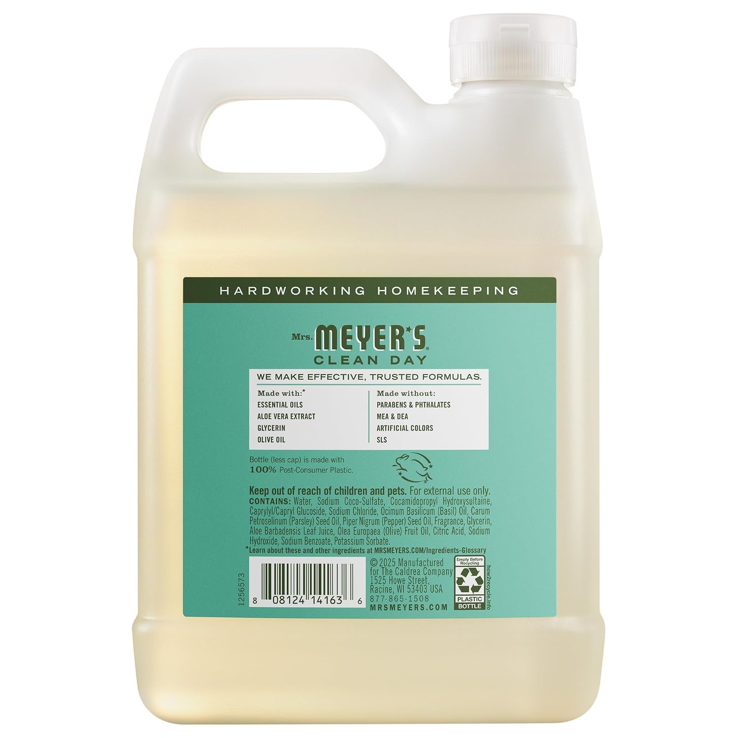image:imageMRS MEYERS CLEAN DAY Liquid Hand Soap Apple Cider 125 fl oz 3 PackBasil