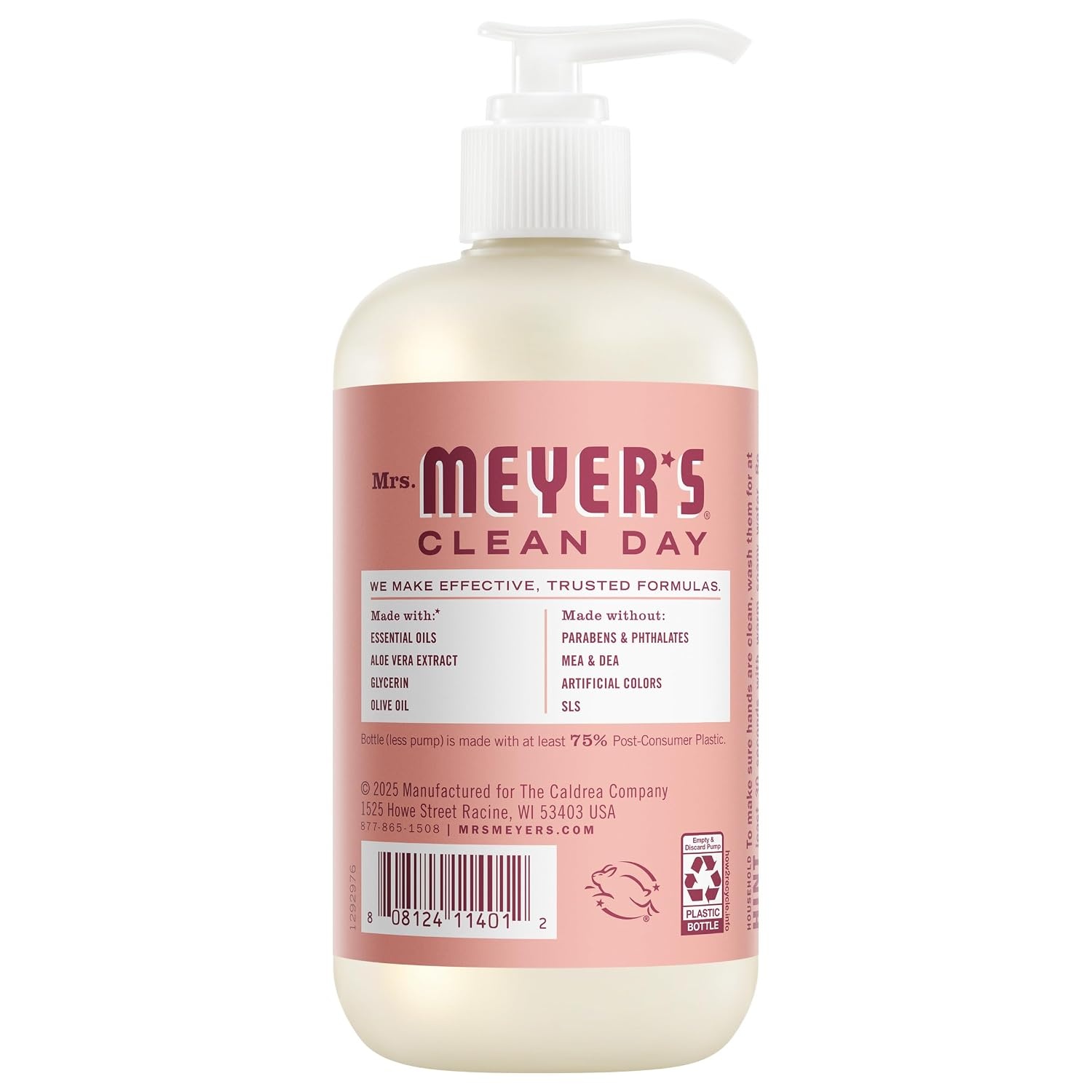 image:imageMRS MEYERS CLEAN DAY Liquid Hand Soap Apple Cider 125 fl oz 3 PackRose