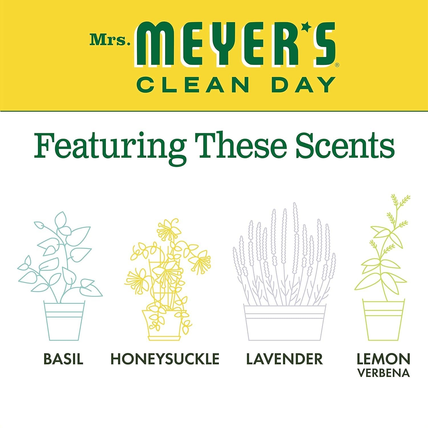image:imageMRS MEYERS CLEAN DAY Liquid Hand Soap Honeysuckle 125 OZ125 Fl Oz Pack of 1