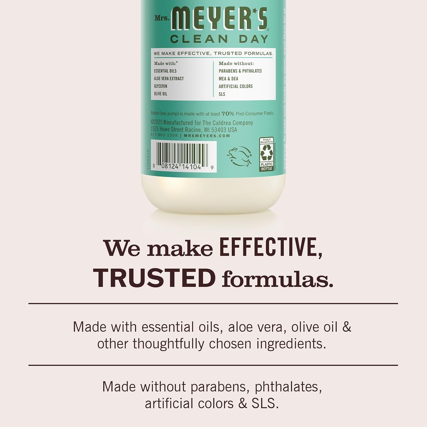 image:imageMRS MEYERS CLEAN DAY Liquid Hand Soap Lavender 125 fl oz 3 PackBasil
