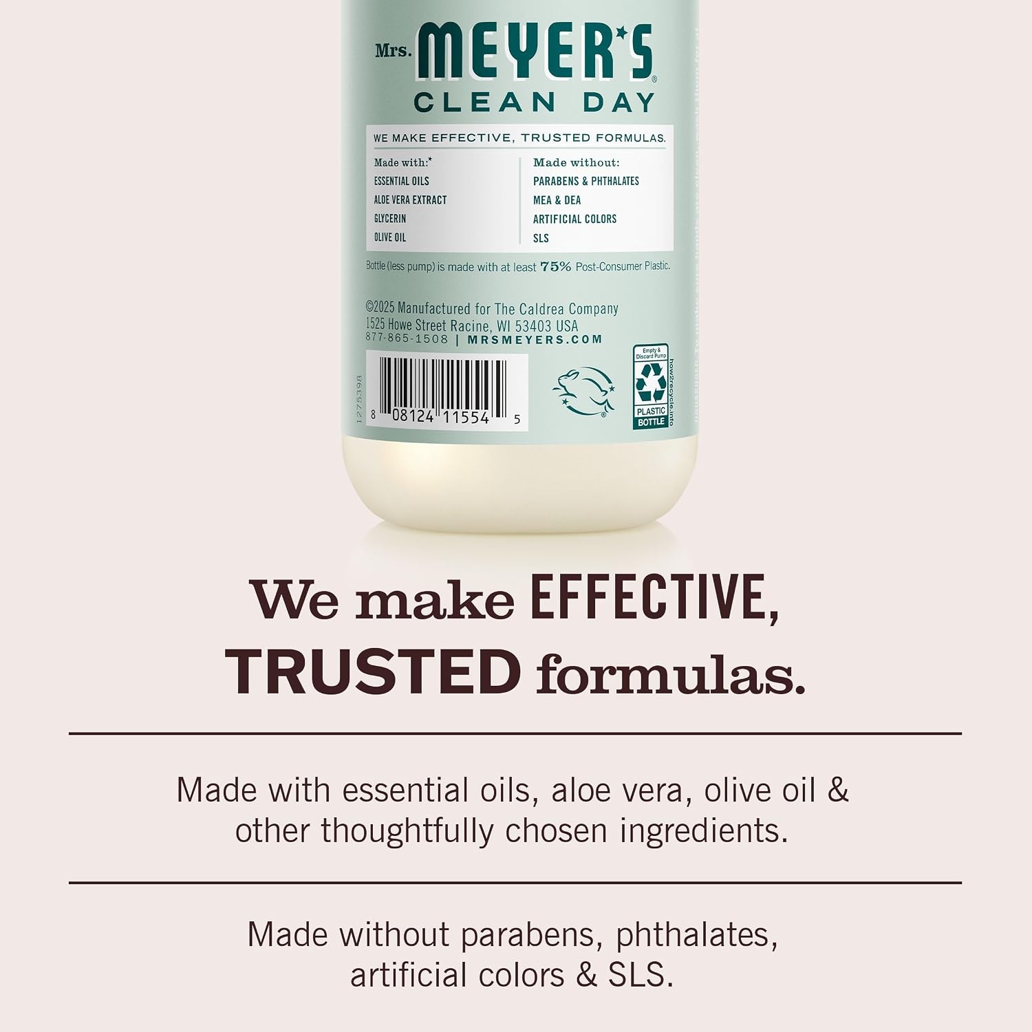 image:imageMRS MEYERS CLEAN DAY Liquid Hand Soap Lavender 125 fl oz 3 PackBirchwood