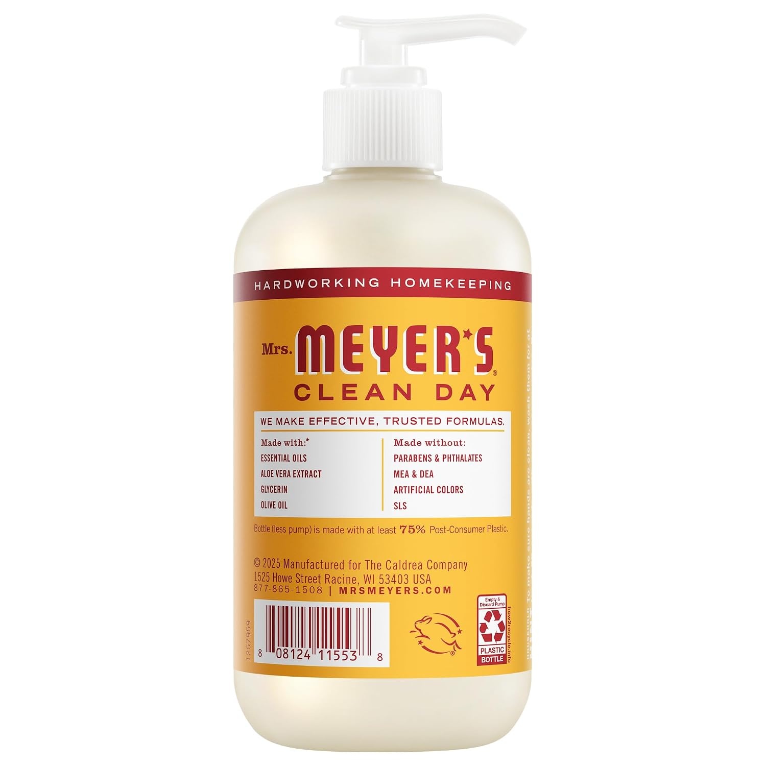 image:imageMRS MEYERS CLEAN DAY Liquid Hand Soap Lavender 125 fl oz 3 PackClementine