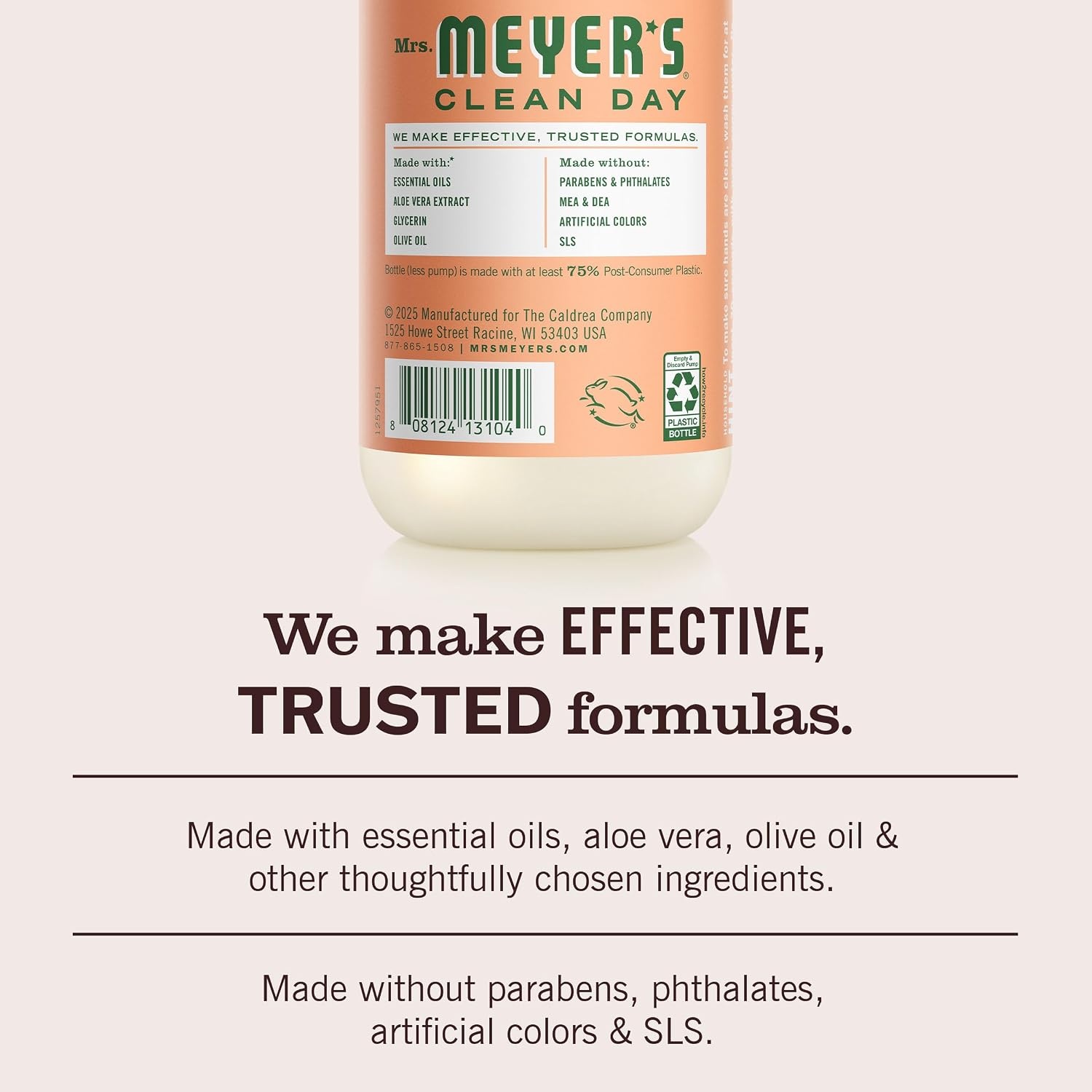 image:imageMRS MEYERS CLEAN DAY Liquid Hand Soap Lavender 125 fl oz 3 PackGeranium