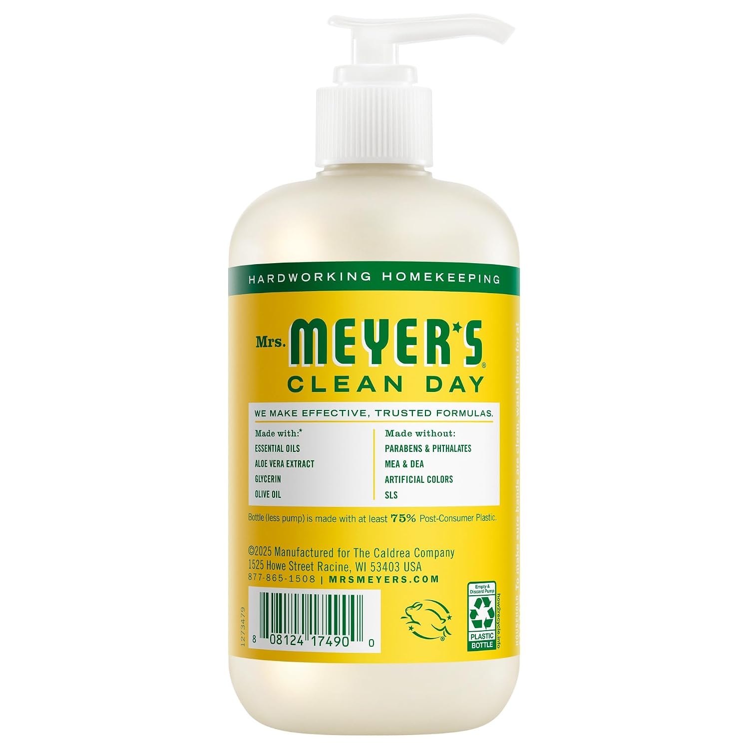 image:imageMRS MEYERS CLEAN DAY Liquid Hand Soap Lavender 125 fl oz 3 PackHoneysuckle