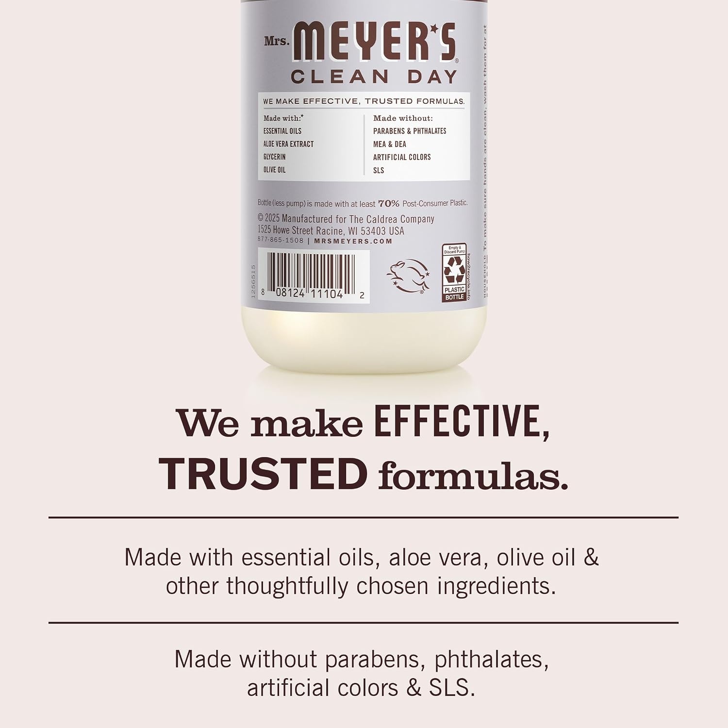 image:imageMRS MEYERS CLEAN DAY Liquid Hand Soap Lavender 125 fl oz 3 PackLavender