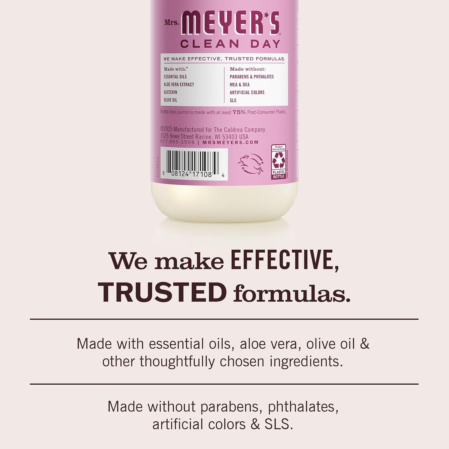 image:imageMRS MEYERS CLEAN DAY Liquid Hand Soap Lavender 125 fl oz 3 PackPeony