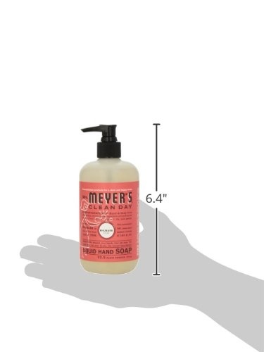 image:imageMRS MEYERS CLEAN DAY Liquid Hand Soap Lavender 125 fl oz 3 PackRhubarbPack of 3