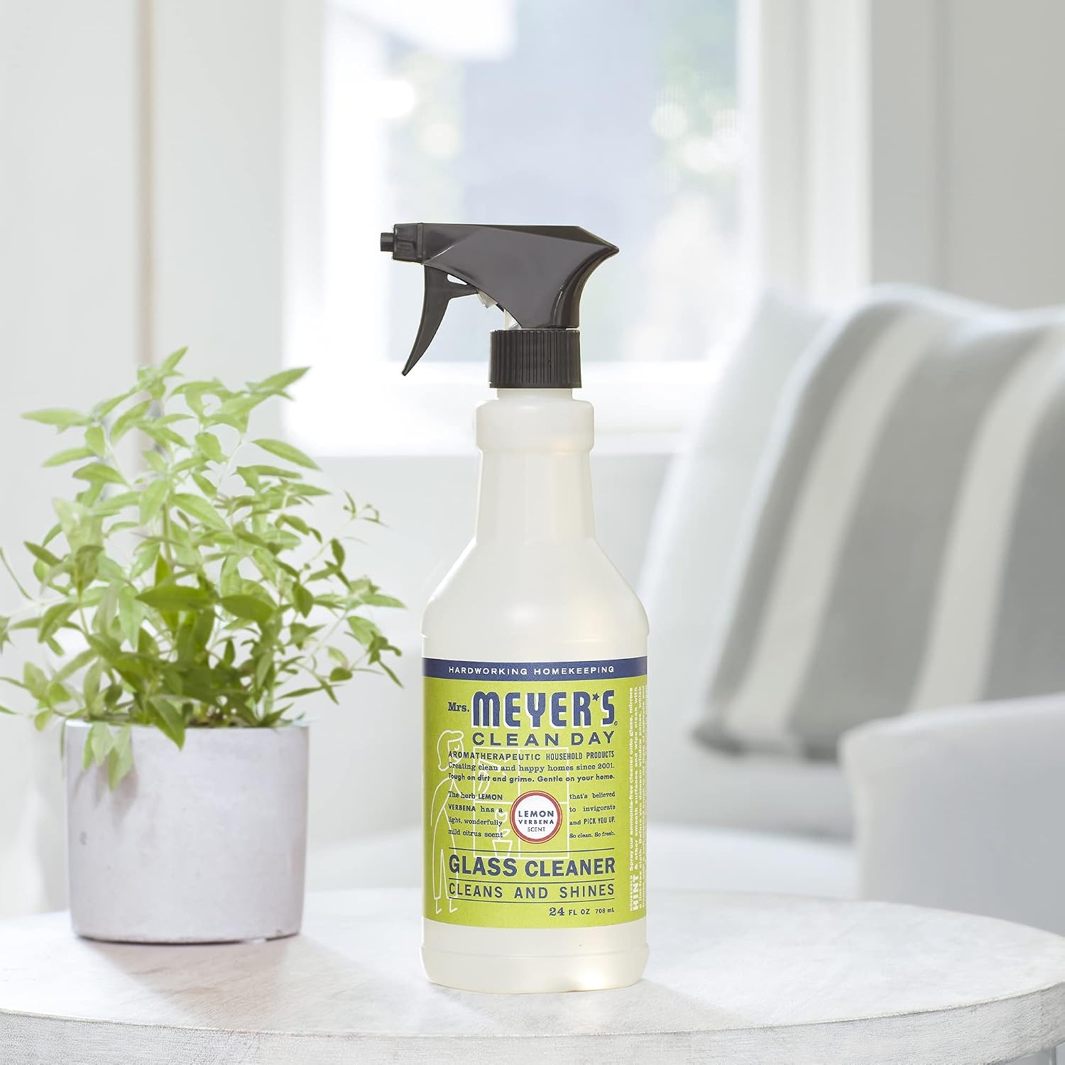 image:imageMRS MEYERS CLEAN DAY Mirror amp Window Cleaner Lemon Verbena 24 fl ozLemon Verbena