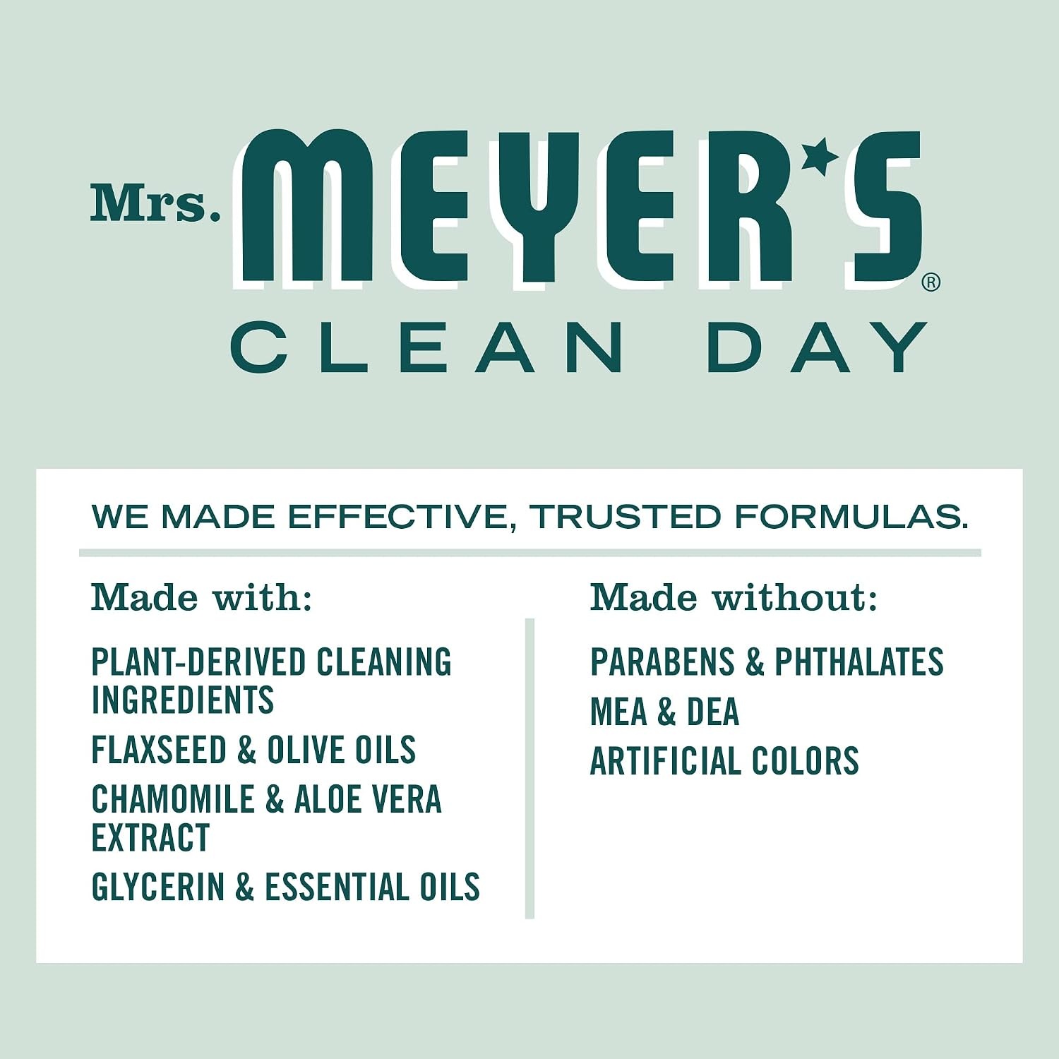 image:imageMRS MEYERS CLEAN DAY Moisturizing Body Wash for Women and Men Shower Gel Formula Made with Essential Oils Birchwood 16 oz Pack of 3Birchwood