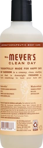 image:imageMRS MEYERS CLEAN DAY Moisturizing Body Wash for Women and Men Shower Gel Formula Made with Essential Oils Birchwood 16 oz Pack of 3Oat Blossom