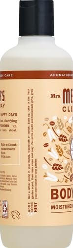image:imageMRS MEYERS CLEAN DAY Moisturizing Body Wash for Women and Men Shower Gel Formula Made with Essential Oils Birchwood 16 oz Pack of 3Oat Blossom