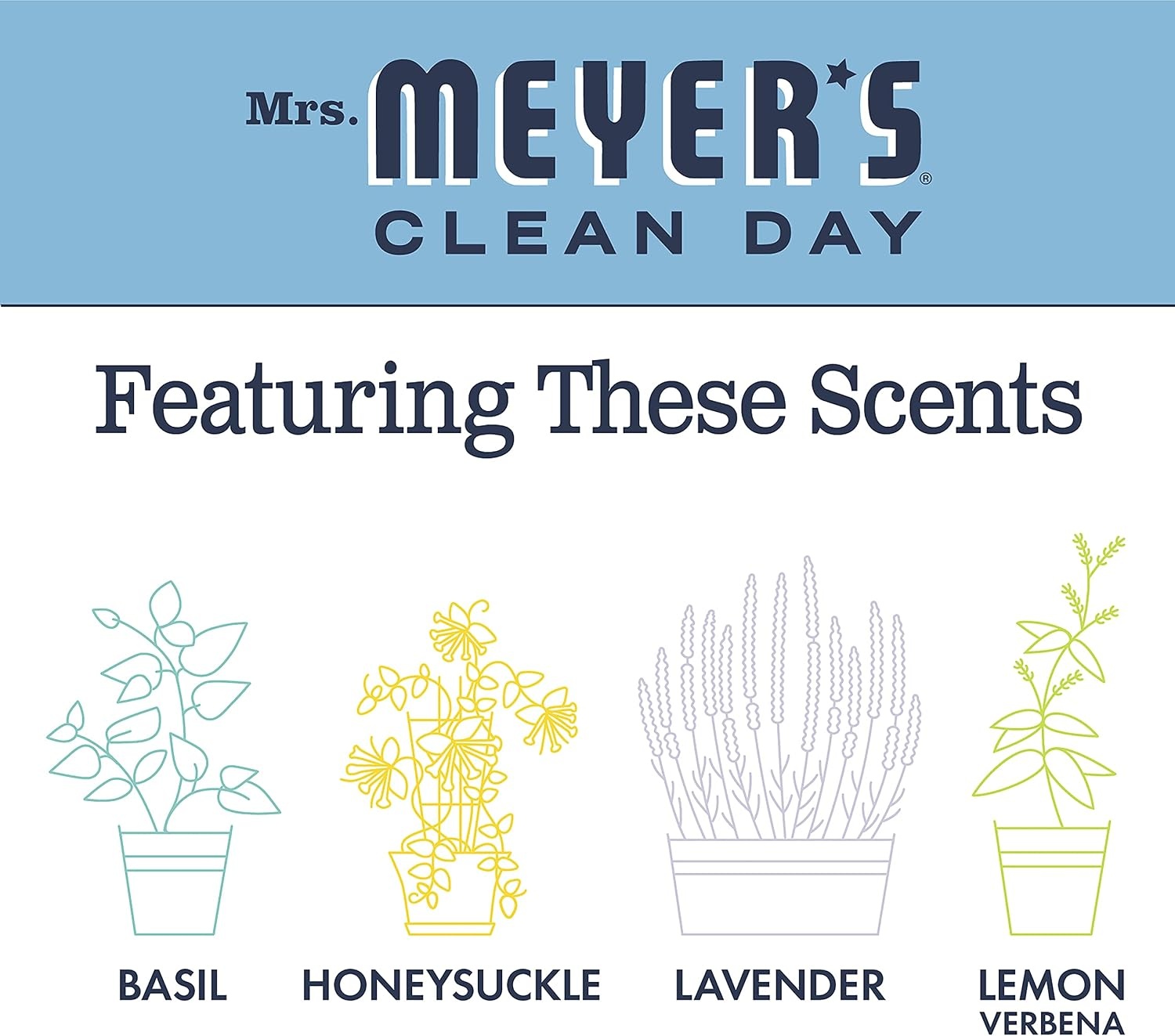 image:imageMRS MEYERS CLEAN DAY MultiSurface Cleaner Compassion Flower 16 fl ozBluebell