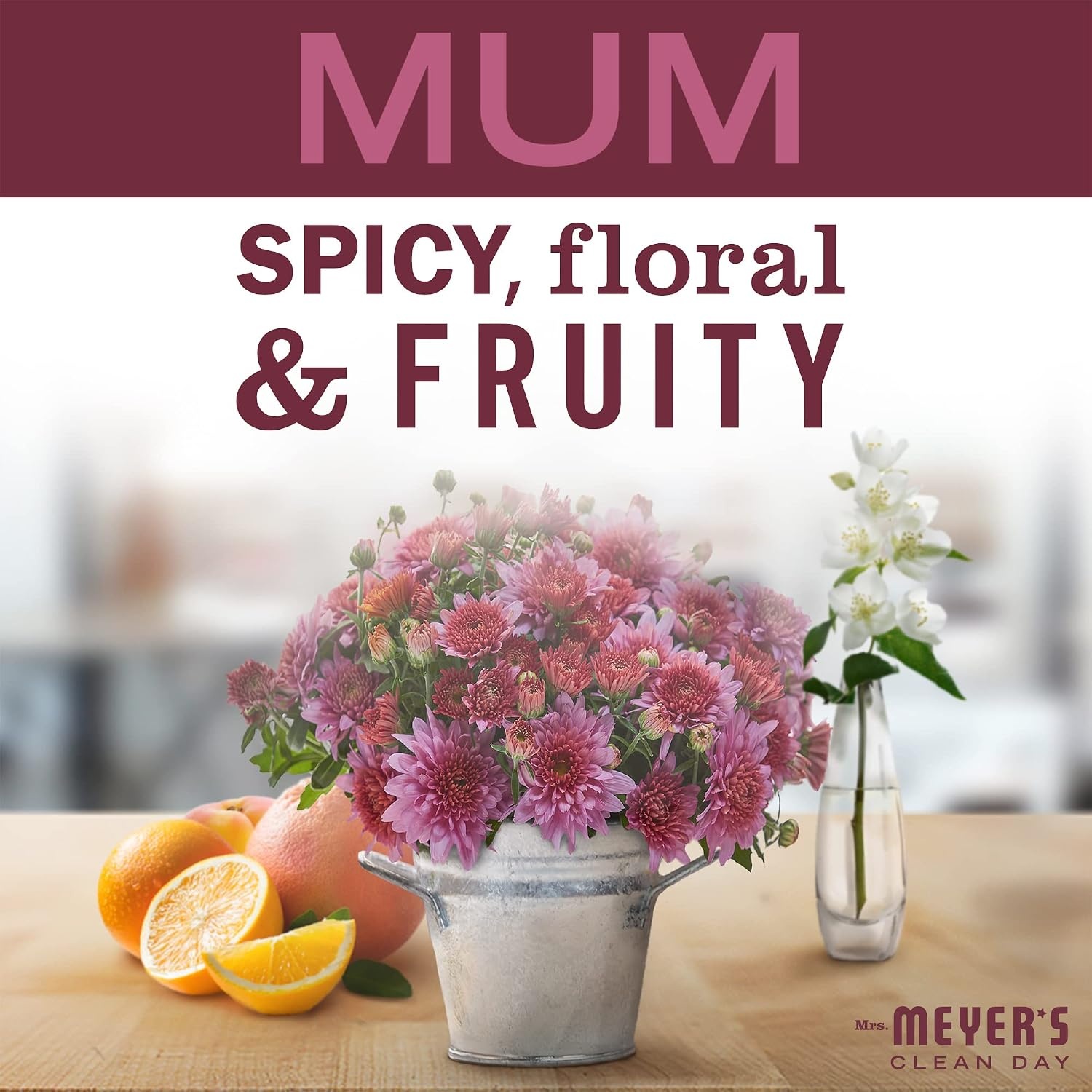 image:imageMRS MEYERS CLEAN DAY MultiSurface Cleaner Compassion Flower 16 fl ozMum