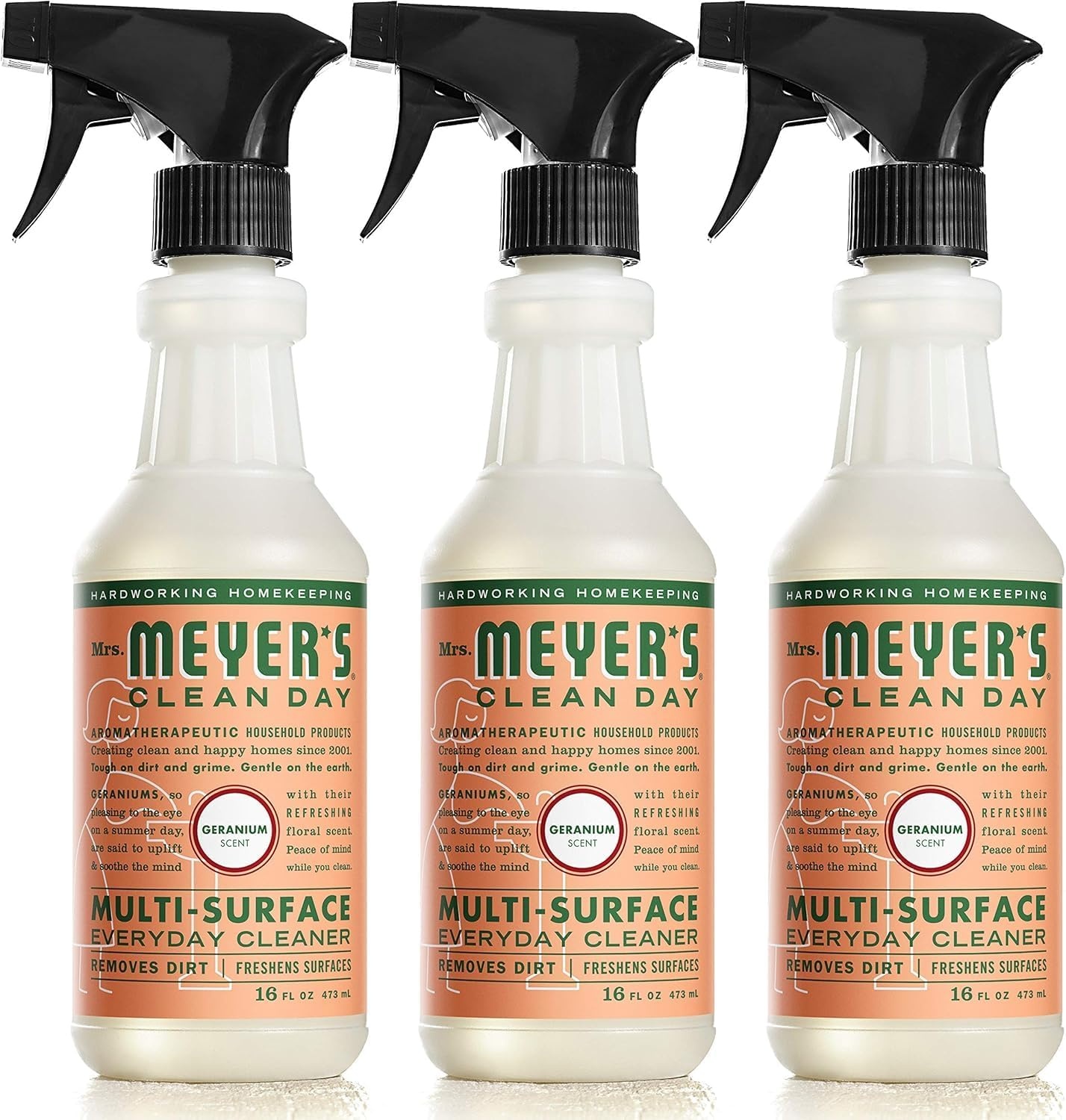 image:imageMRS MEYERS CLEAN DAY MultiSurface Cleaner Concentrate Basil 32 fl ozGeranium