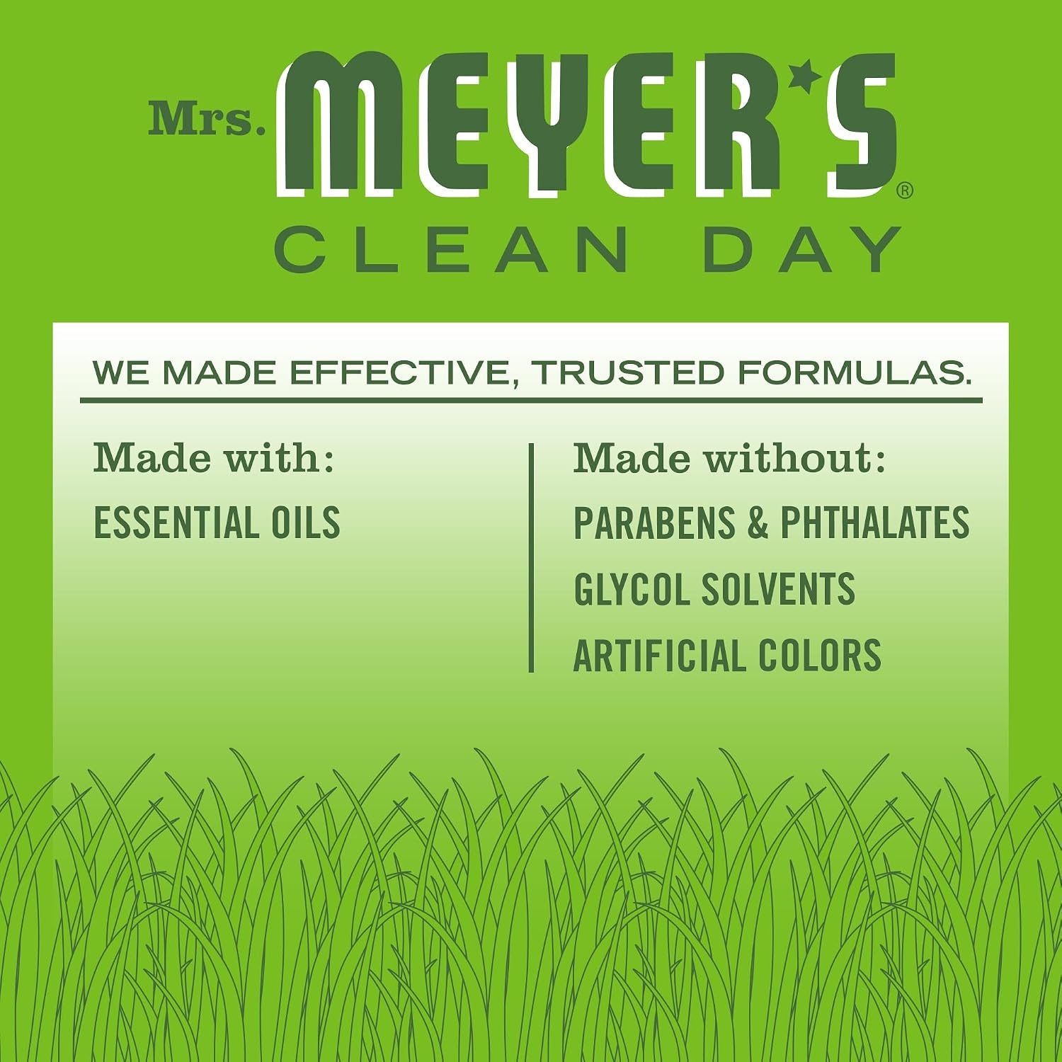 image:imageMRS MEYERS CLEAN DAY MultiSurface Cleaner Geranium 16 fl ozFresh Cut Grass