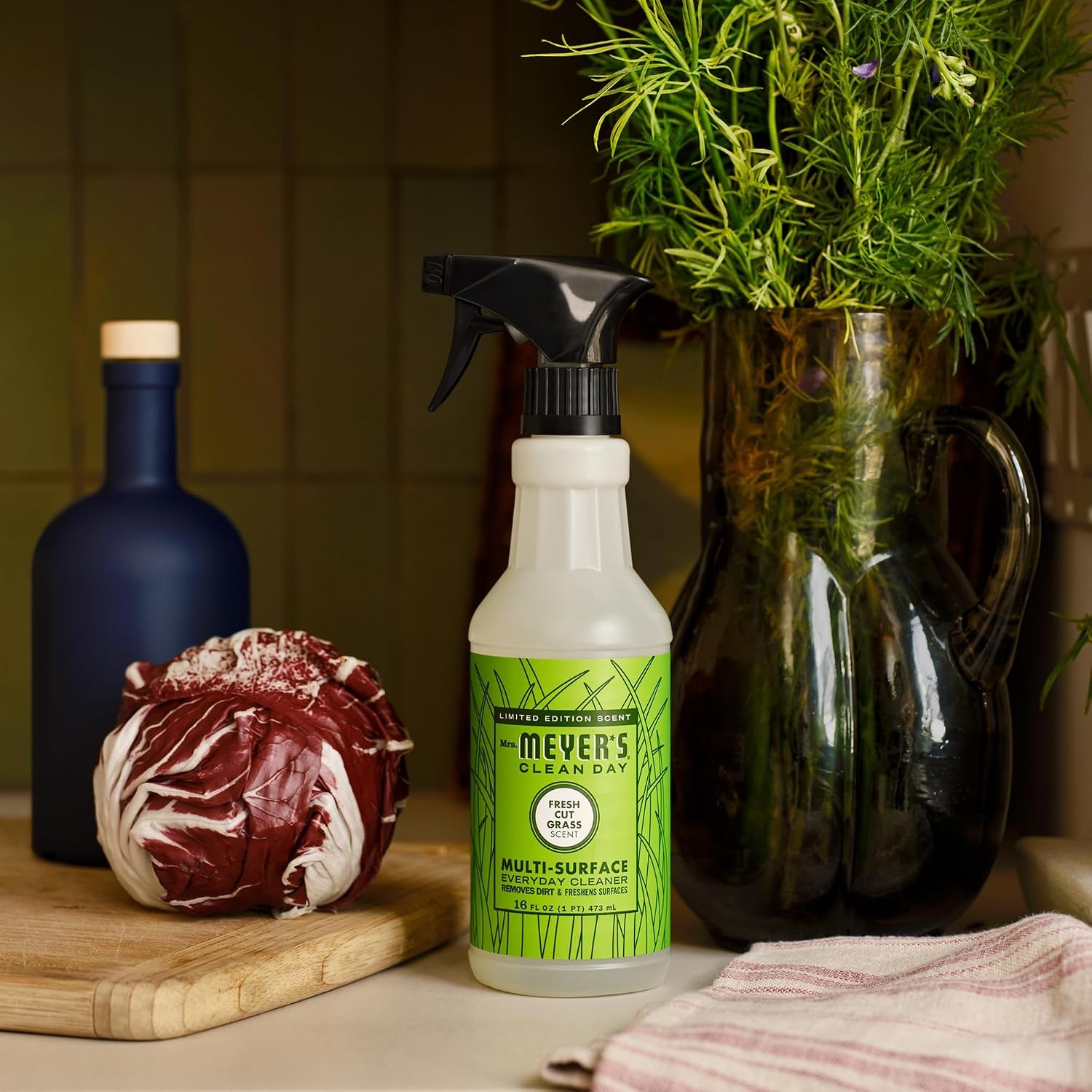 image:imageMRS MEYERS CLEAN DAY MultiSurface Cleaner Geranium 16 fl ozFresh Cut Grass