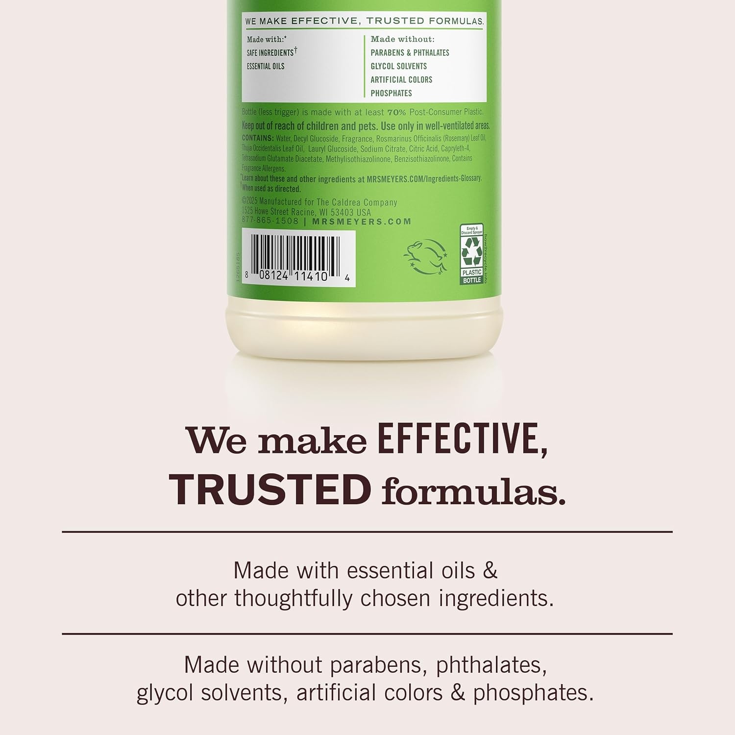 image:imageMRS MEYERS CLEAN DAY MultiSurface Cleaner Geranium 16 fl ozFresh Cut Grass