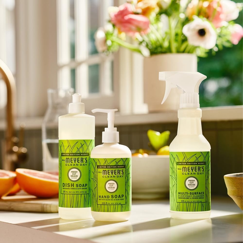 image:imageMRS MEYERS CLEAN DAY MultiSurface Cleaner Geranium 16 fl ozFresh Cut Grass