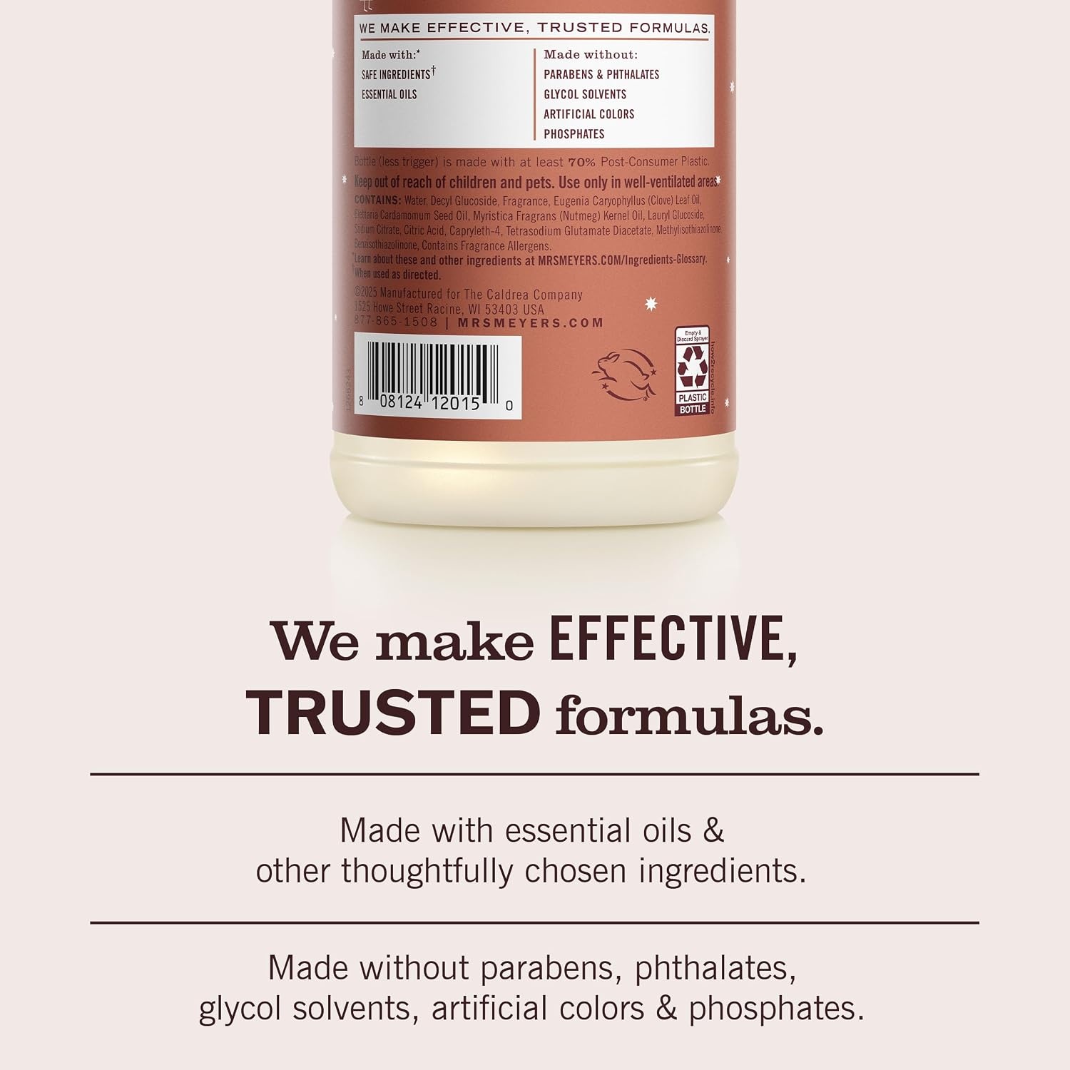 image:imageMRS MEYERS CLEAN DAY MultiSurface Cleaner Gingerbread 16 fl oz16 Fl Oz Pack of 1