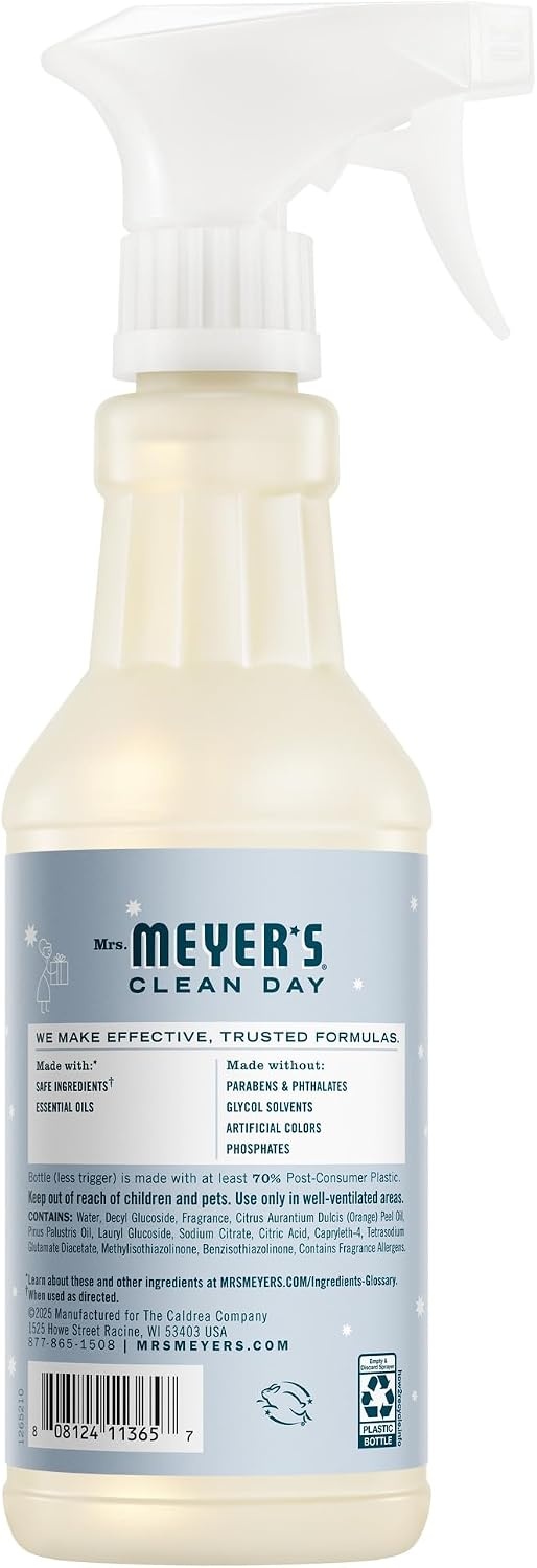 image:imageMRS MEYERS CLEAN DAY MultiSurface Cleaner Snowdrop 16 fl oz16 Fl Oz Pack of 1