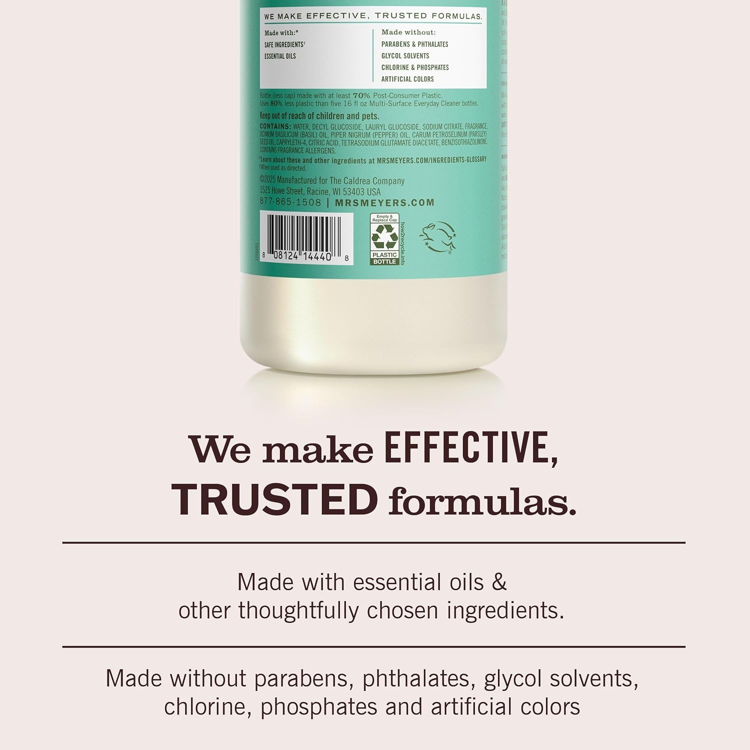 image:imageMRS MEYERS CLEAN DAY MultiSurface Concentrate Basil 32 fl oz 2 PackBasil Concentrate