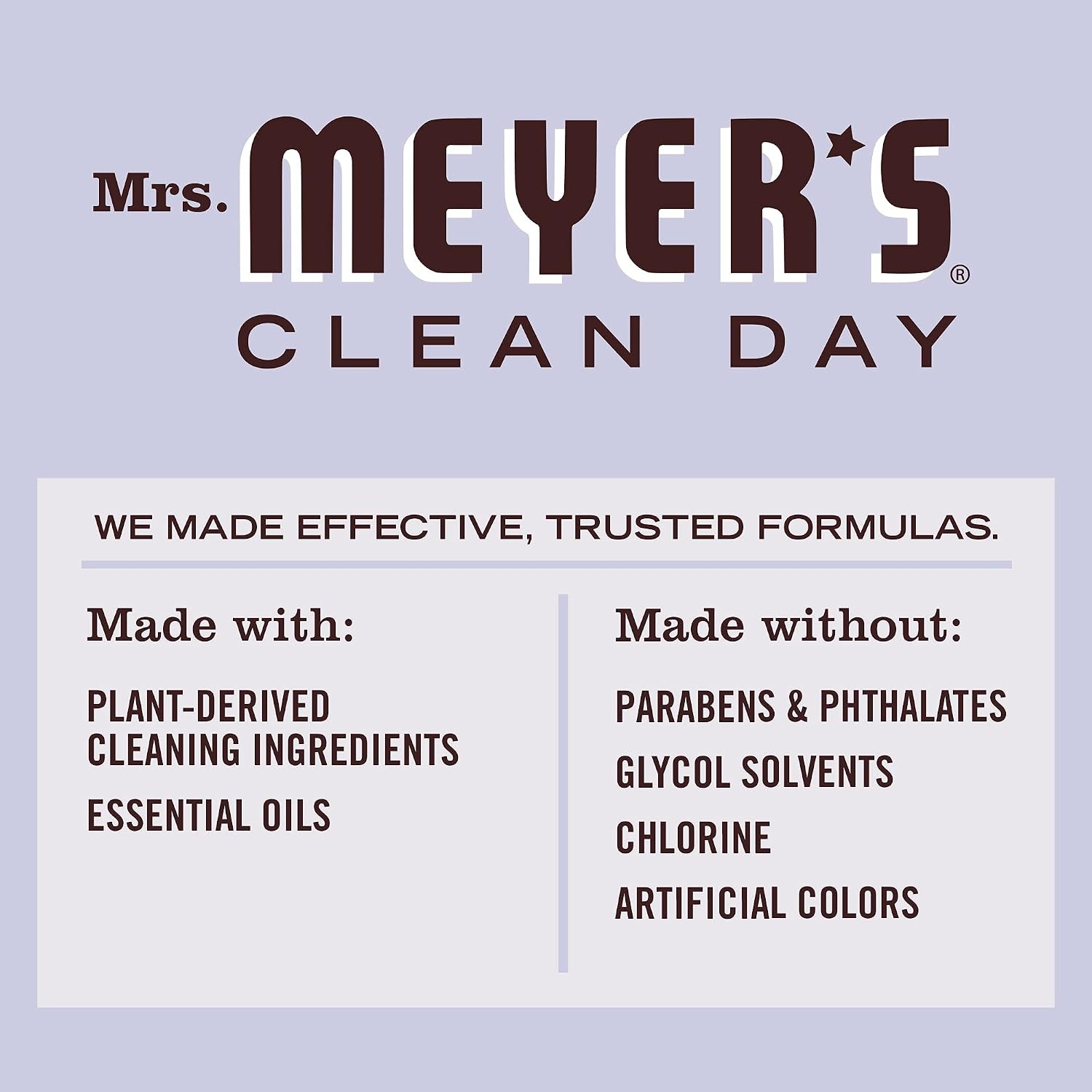 image:imageMRS MEYERS CLEAN DAY MultiSurface Concentrate Basil 32 fl oz 2 PackLavender