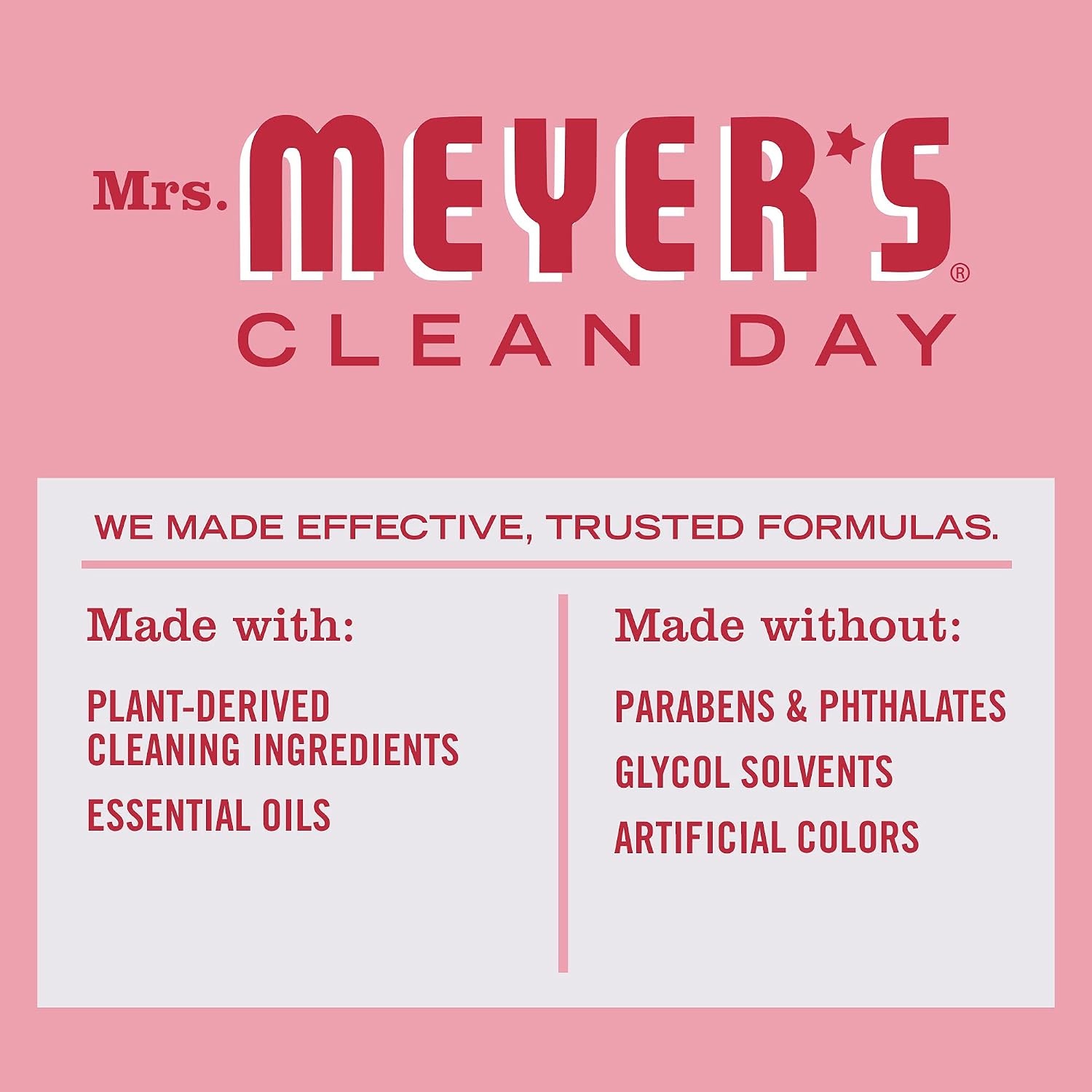 image:imageMRS MEYERS CLEAN DAY MultiSurface Concentrate Basil 32 fl oz 2 PackPeppermint