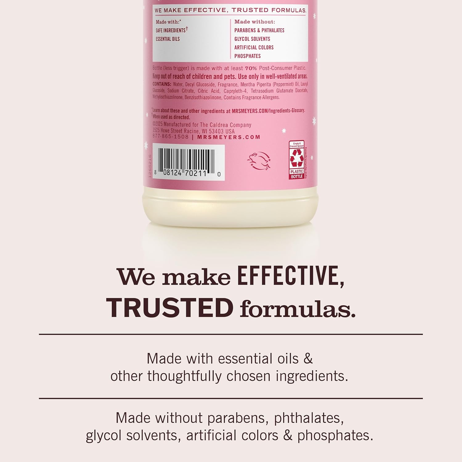 image:imageMRS MEYERS CLEAN DAY MultiSurface Concentrate Basil 32 fl oz 2 PackPeppermint