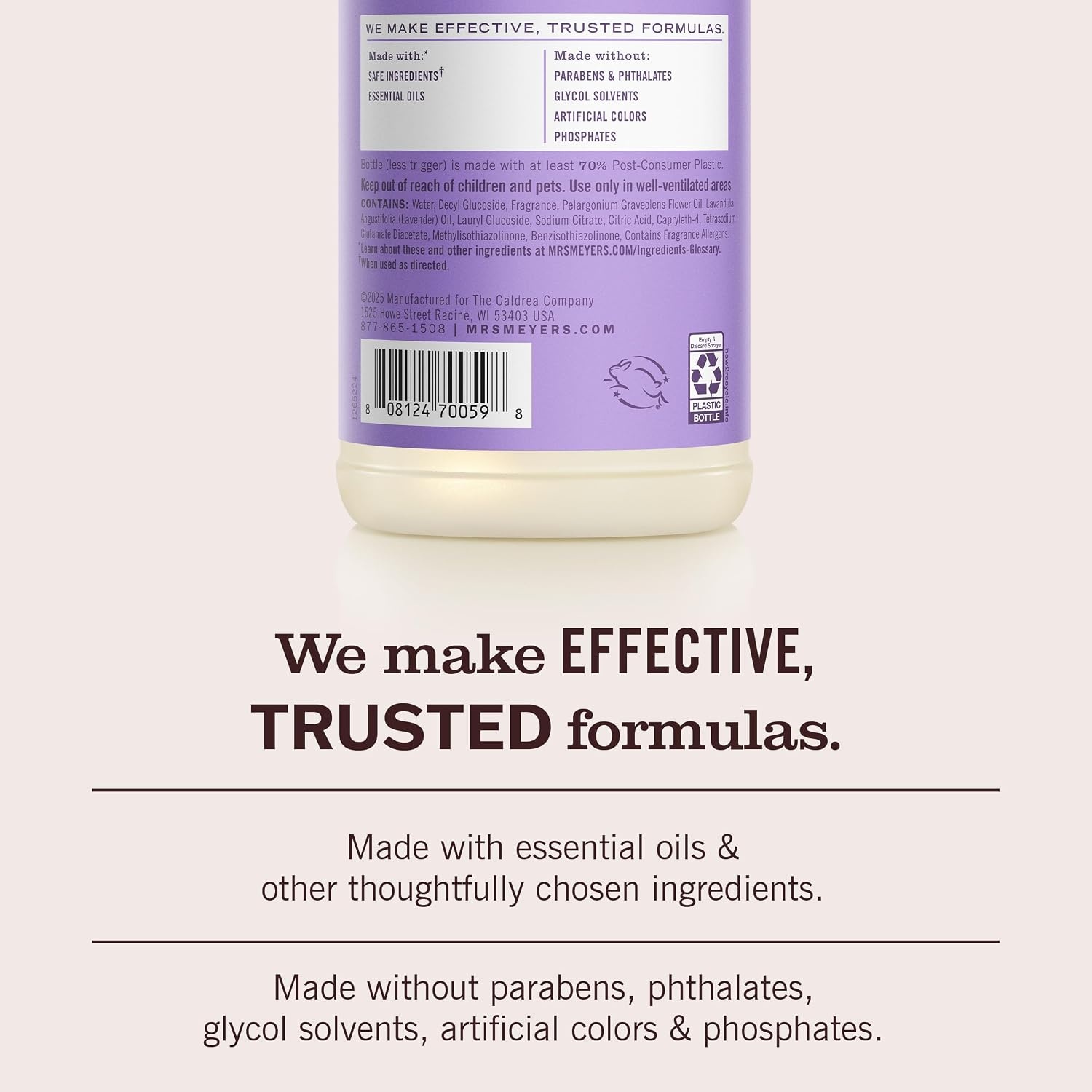 image:imageMRS MEYERS CLEAN DAY MultiSurface Everyday Cleaner 160 Fluid Ounce16 Fl Oz Pack of 1
