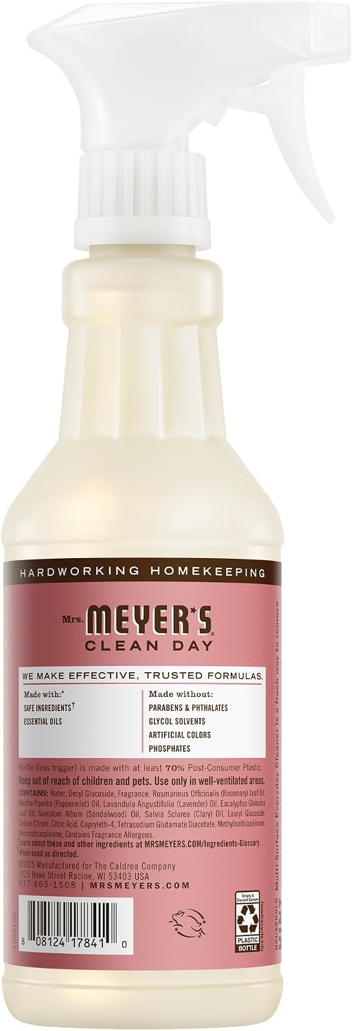 image:imageMRS MEYERS CLEAN DAY MultiSurface Everyday Cleaner Rosemary Scent 16 Ounce Bottle Pack of 3